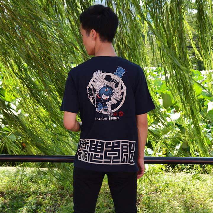 楽天市場】ゲゲゲの鬼太郎抜染スラブTシャツ【火消魂】（hikeshisprit 
