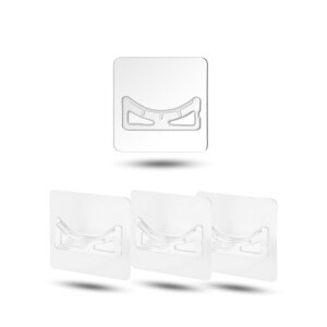 レジプロb 突っ張り棒 落下防止シール 4個セット 耐荷重 約3kg クリア