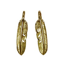 楽天市場】フェザー（金の純度K18）（ペンダントトップ｜メンズ 