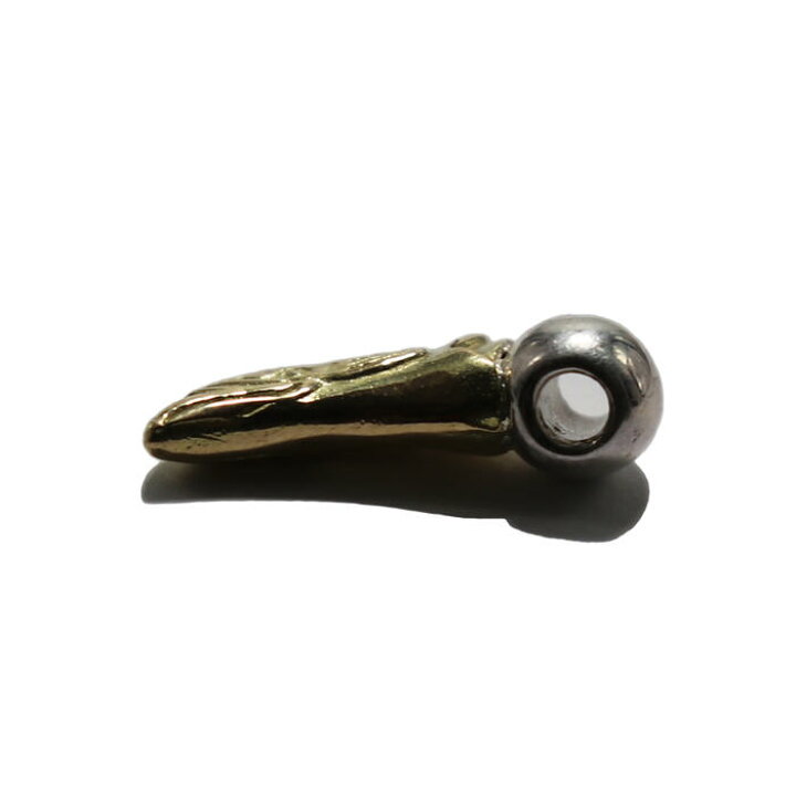 楽天市場】無垢ビーズSV5mm×イーグルヘッドビーズK18 tady&king ビーズ  