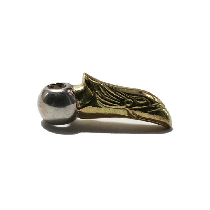 楽天市場】無垢ビーズSV5mm×イーグルヘッドビーズK18 tady&king ビーズ  