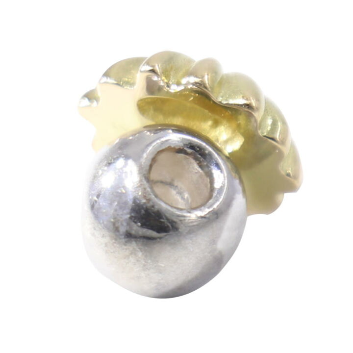 楽天市場】無垢ビーズSV 7mm×アポロビーズK18 tady&king ビーズ パーツ  