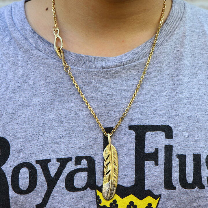 楽天市場】K18フェザー剣先プラチナ 特大 tady&king タディアンド  