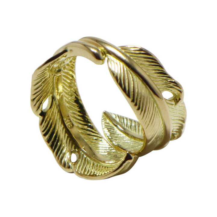 楽天市場】ダブルフェザーリング全金 tady&king 指輪 メンズ 羽根  