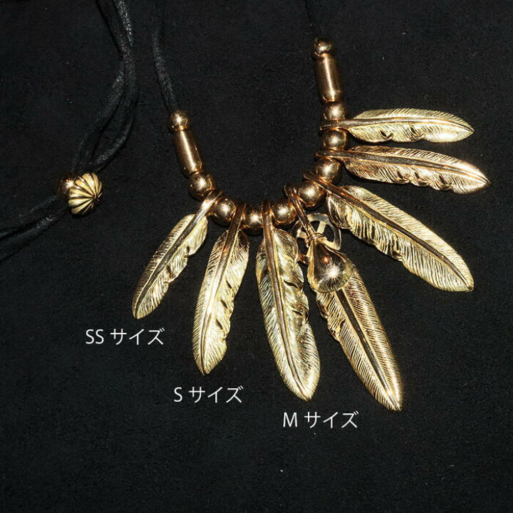 楽天市場】オールK18フェザーSサイズ tady&king フェザー ネックレス 