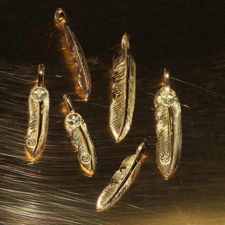 楽天市場】オールK18フェザーSサイズ tady&king フェザー ネックレス  