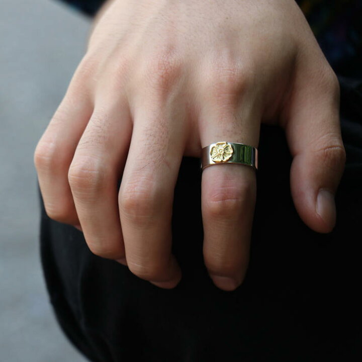 楽天市場】【特注サイズ25号〜30号】 平打ちリングGPローズ tady&king  