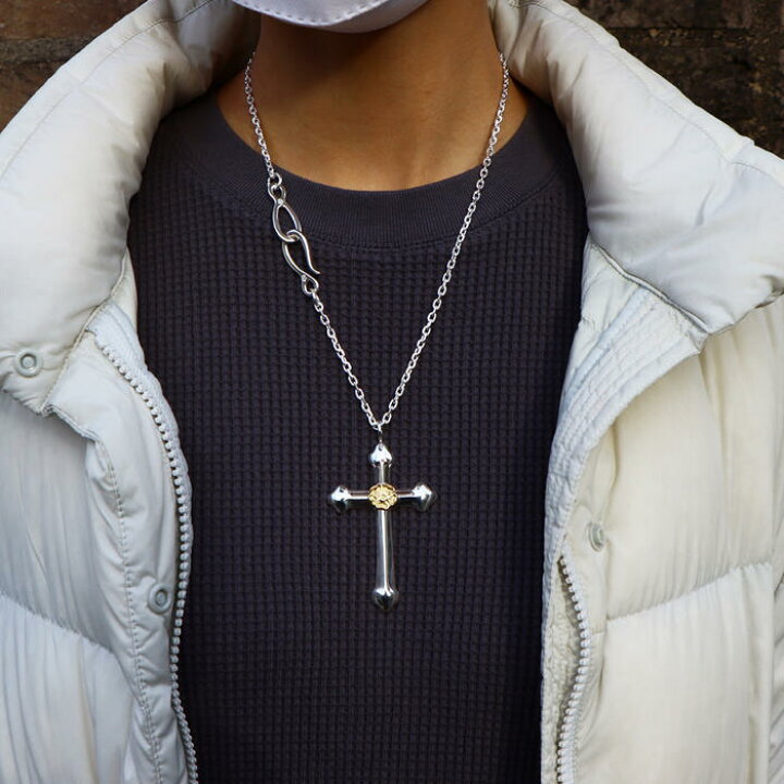 楽天市場】ラージクロスGPローズ tady&king シルバー925 ペンダント  