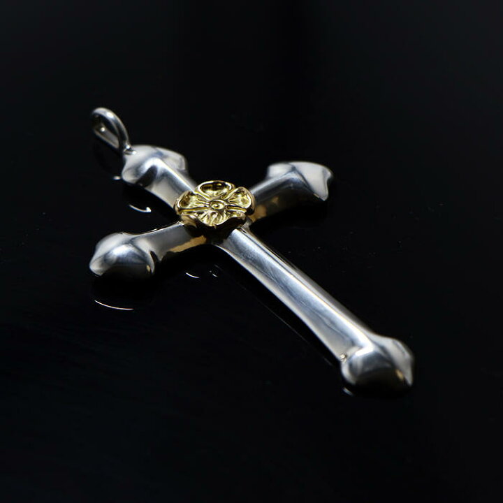 楽天市場】ラージクロスGPローズ tady&king シルバー925 ペンダント  