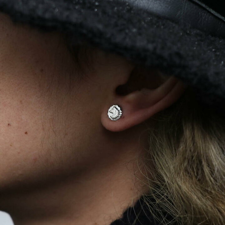 楽天市場】チビメタルピアスSVウルフ tady&king タディアンドキング  