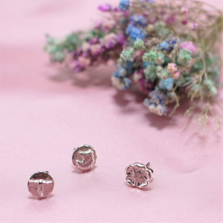 楽天市場】チビメタルピアスSVウルフ tady&king タディアンドキング  