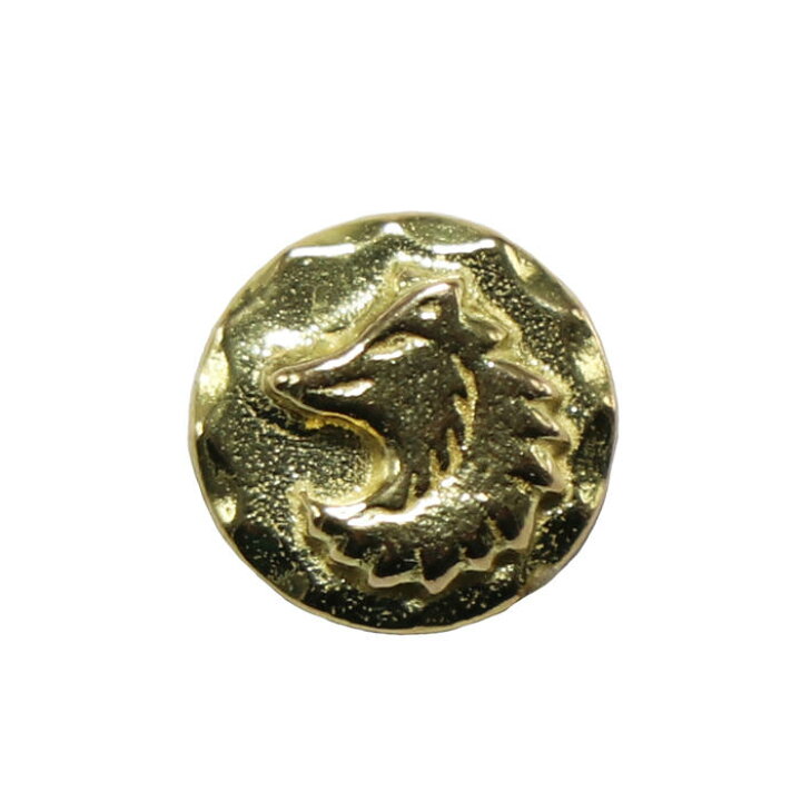 楽天市場】チビメタルピアスK18ウルフ tady&king タディアンドキング  