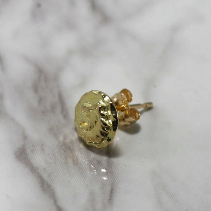 楽天市場】チビメタルピアスK18ウルフ tady&king タディアンドキング  