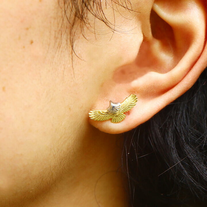 楽天市場】イーグルピアス全金 頭プラチナ tady&king タディアンド  