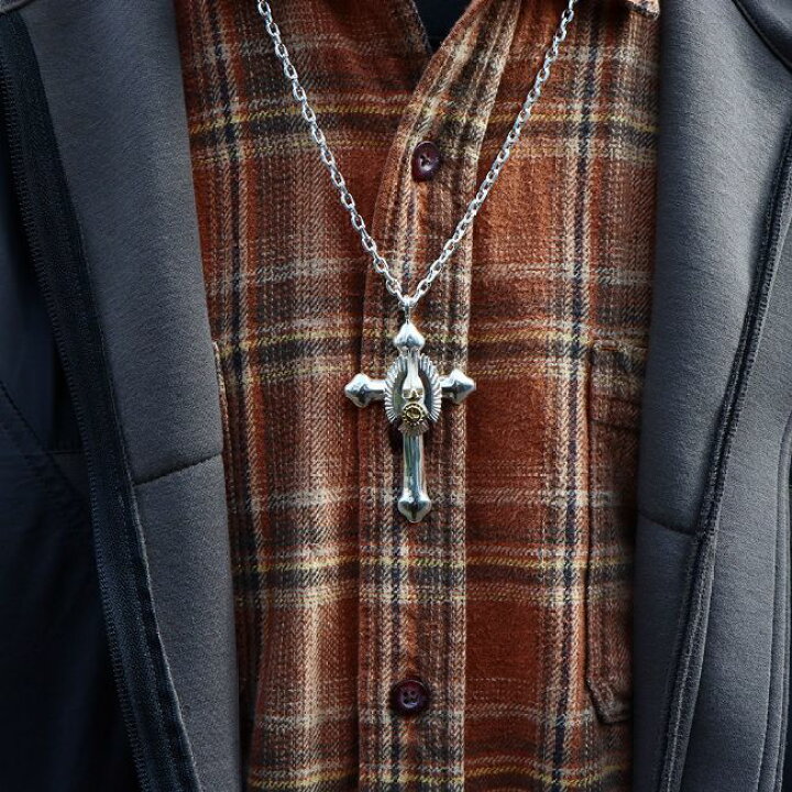 楽天市場】特注 ラージクロスイーグルTOP小 tady&king シルバー925  