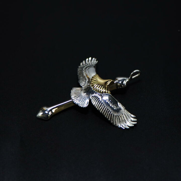 楽天市場】ラージクロス中イーグル頭金カスタム 裏アラベスク  