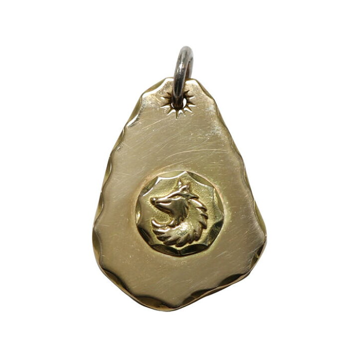 楽天市場】たたき全金GPウルフ tady&king ゴールド ペンダント トップ  