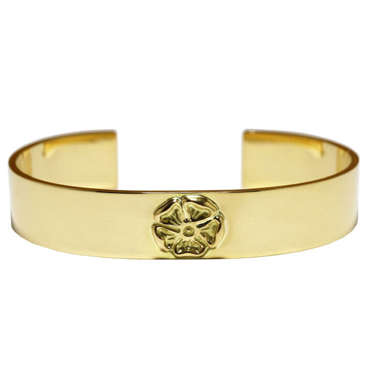 楽天市場】特注平打ちバングル全金 K18ローズメタル tady&king  