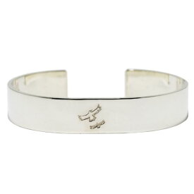 ［ORDER ITEM］TADY&KING 平打ちSVエンド八光彫りメタル付きバングル