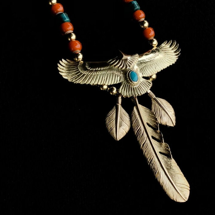 楽天市場】中イーグル全金 金縄ターコイズ tady&king タディアンド  