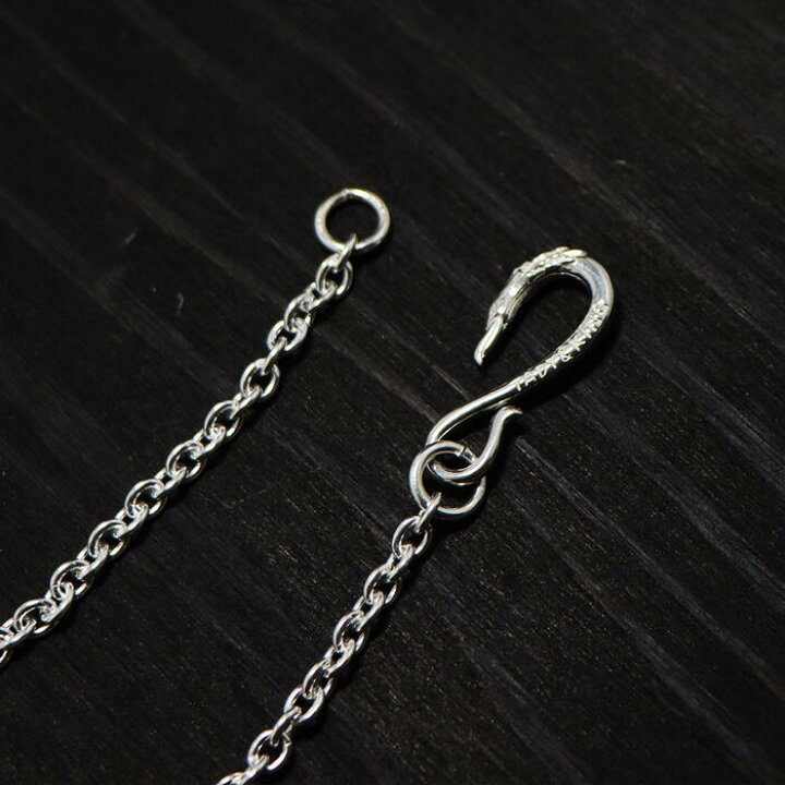 楽天市場】イーグルフック付きチェーン43.5cm,48.5cm,58.5cm,68.5cm 細  