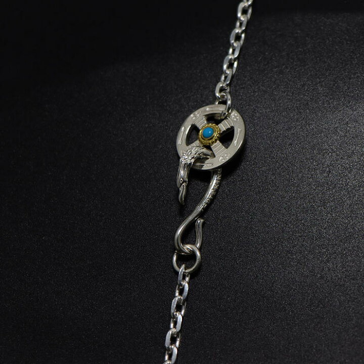 楽天市場】イーグル フック＆ネイティブホイール金縄ターコイズ付き  