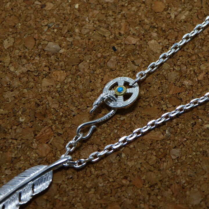 楽天市場】イーグル フック＆ネイティブホイール金縄ターコイズ付き  