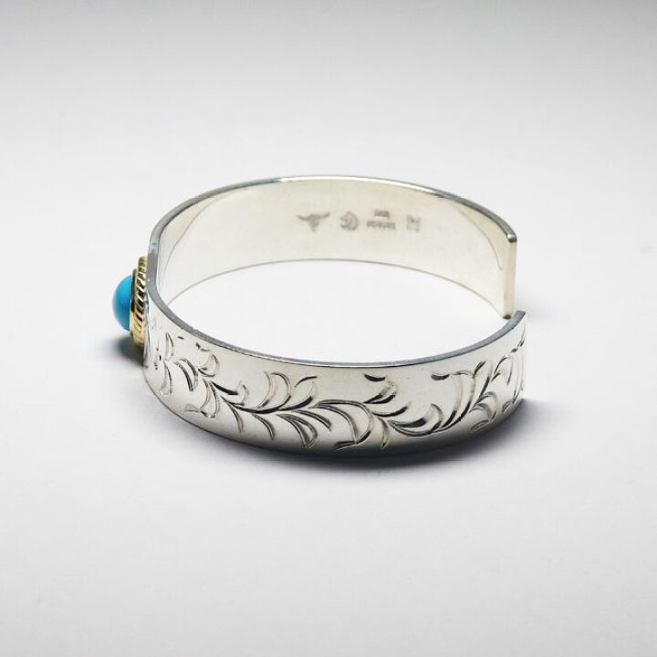 楽天市場】【オーダーアイテム】 アラベスク平打ちバングル金縄  