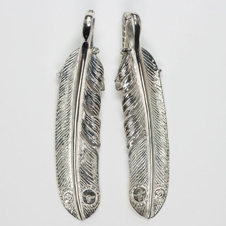 楽天市場】特大爪SVフェザーK18ロングホーンメタル tady&king フェザー  