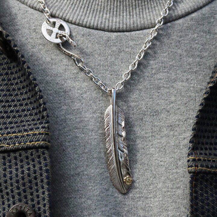 楽天市場】特大SVフェザーK18ローズメタル tady&king フェザー  