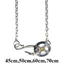 TADY&KING イーグルフック＆レギュラーホイールK18ローズ付きチェーン45cm～70cm 細丸or細角