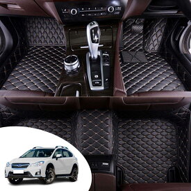 スバル（Subaru） XV GP系 GT系 2012年-2021年 フロアマット 品質保証 PUレザーフロアマット 車種専用設計 カーマットカスタム車のフロ