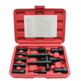 ベアリングプーラー パイロット セパレーター リムーバー 抜き取り 取り外し ツール 8-29mm 内掛け ホイール 工具 ツールケース付き 自