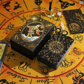 タロットカード 防水 プラスチック素材 クラシック 普及版 初心者入門 ボードゲーム カードデッキ 持ち運び便利 耐久性 占いツール