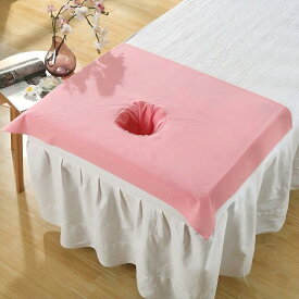 新生活 ベッドスカート ベッドシーツ ベッドタオル エステタオル 有孔 約50×70cm 50×80cm 60×90cm 70×100cm 全8色 通気性 ワインレッド -