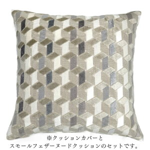 CUSHION0004 FLORIAN/t[A NbV NbVJo[ 45×45cm At@ubN I_ CMX 􉽊w͗l O[W O[ X^CbV 