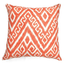 CUSHION0011 INCA-Poppy/インカ ポピー クッション クッションカバー 45×45cm 輸入ファブリック アメリカ 幾何学模様 エスニック オレンジ おしゃれ 上質 高級 Resource Decor リソースデコール
