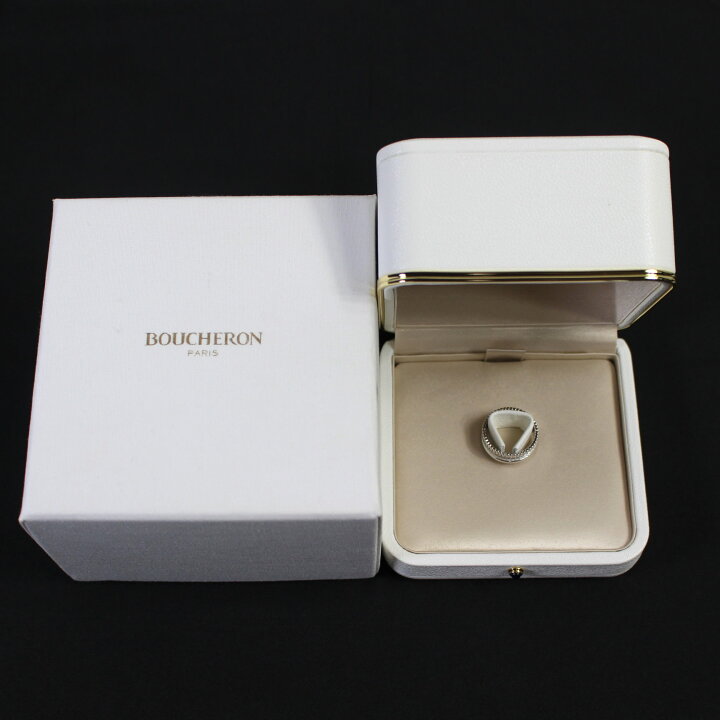 楽天市場】極美品 ブシュロン BOUCHERON キャトル ホワイト 