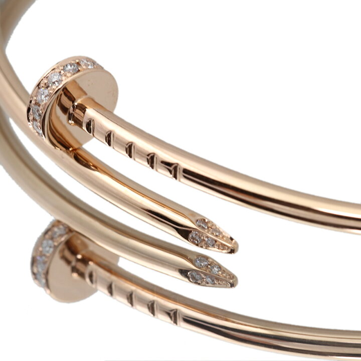 楽天市場】美品 カルティエ Cartier ジュストアンクル SM ダイヤ 