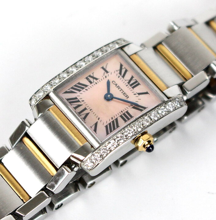 楽天市場】Cartier カルティエ タンクフランセーズ SM 時計 コンビ  