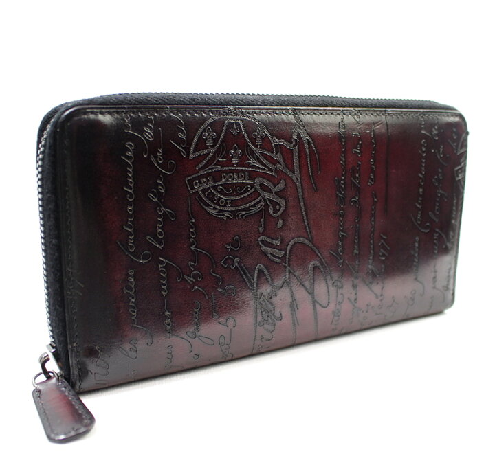 楽天市場】美品 Berluti ベルルッティ カリグラフィ ラウンド長財布 