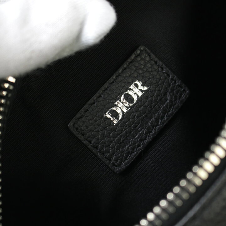 楽天市場】美品 Diorディオール ROLLER ローラーバッグ 筒形 黒  