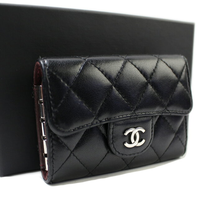 楽天市場】シャネル CHANEL マトラッセ ラムスキン キーケース 