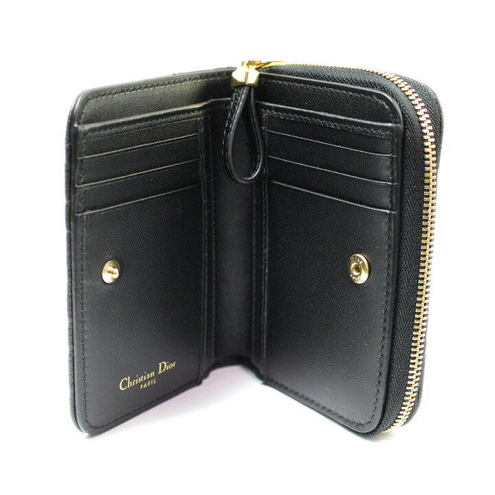 楽天市場】美品 Christian Dior ディオール カナージュ コンパクト財布  
