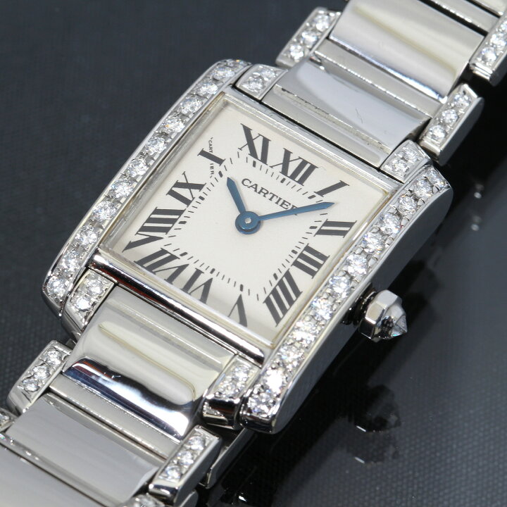 楽天市場】美品 カルティエ Cartier タンクフランセーズ 2384 SM