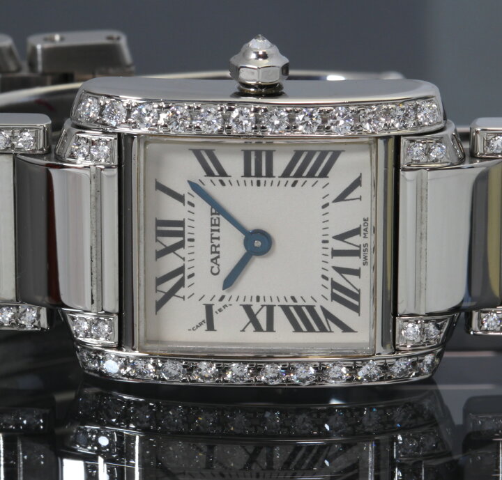 楽天市場】美品 カルティエ Cartier タンクフランセーズ 2384 SM