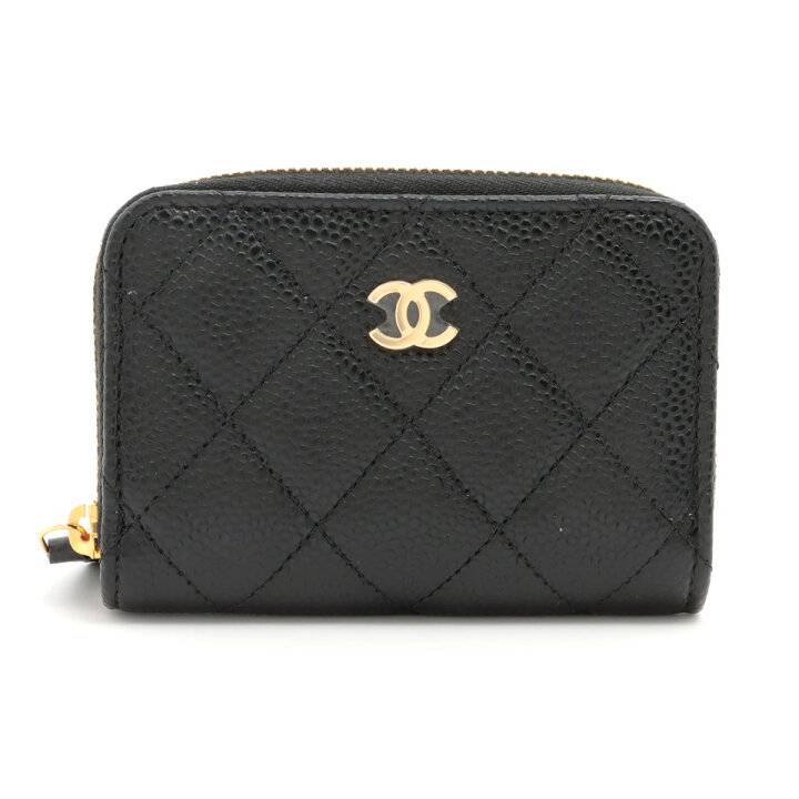楽天市場】新品 CHANEL シャネル マトラッセ キャビアスキン コイン 