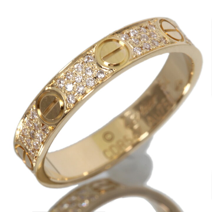 楽天市場】美品 カルティエ Cartier ミニラブリング 3列 アフター 