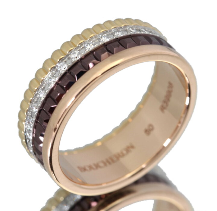 楽天市場】極美品 ブシュロン BOUCHERON キャトル リング ダイヤモンド 