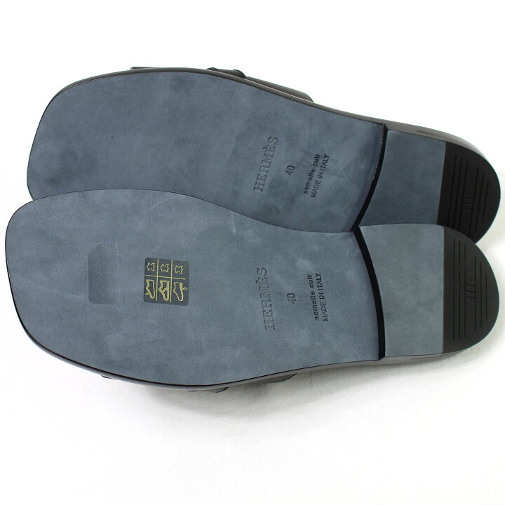 楽天市場】新作 未使用品 エルメス サンダル【ガブリエル】黒 ソー  